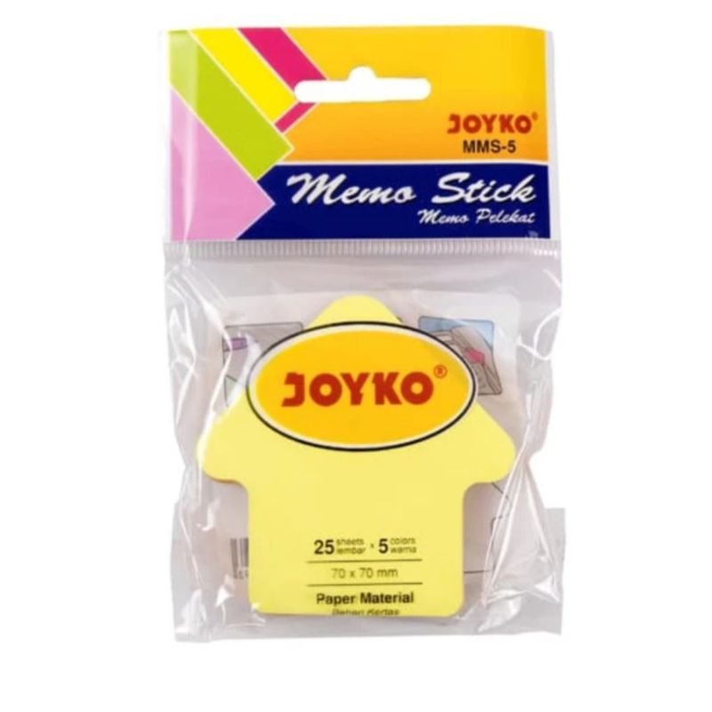 

Memo Stick Sticky Note Kertas Memo Memo Tempel Joyko MMS-5