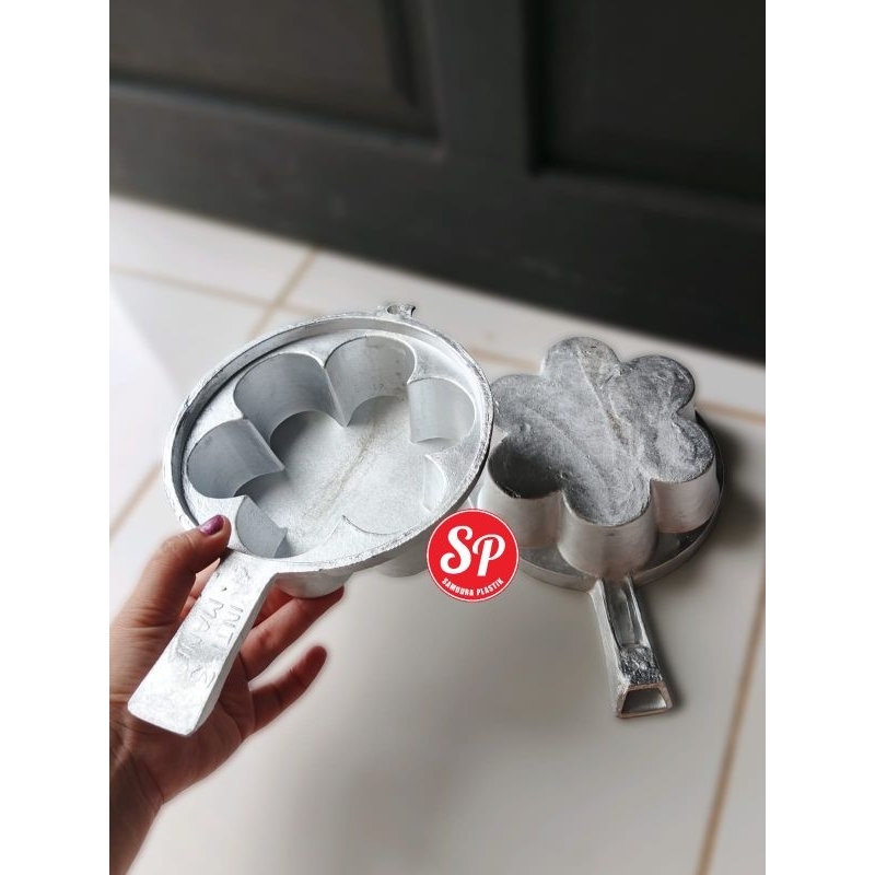 TUANGAN / CETAKAN BINGKA BAKAR KECIL 15CM / BESAR 19CM