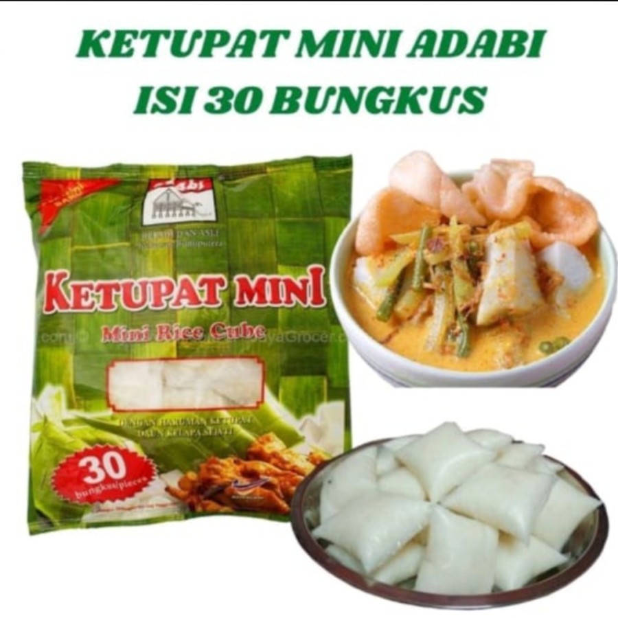 

KETUPAT MINI – Praktis & Lezat! Cocok untuk Hidangan Keluarga