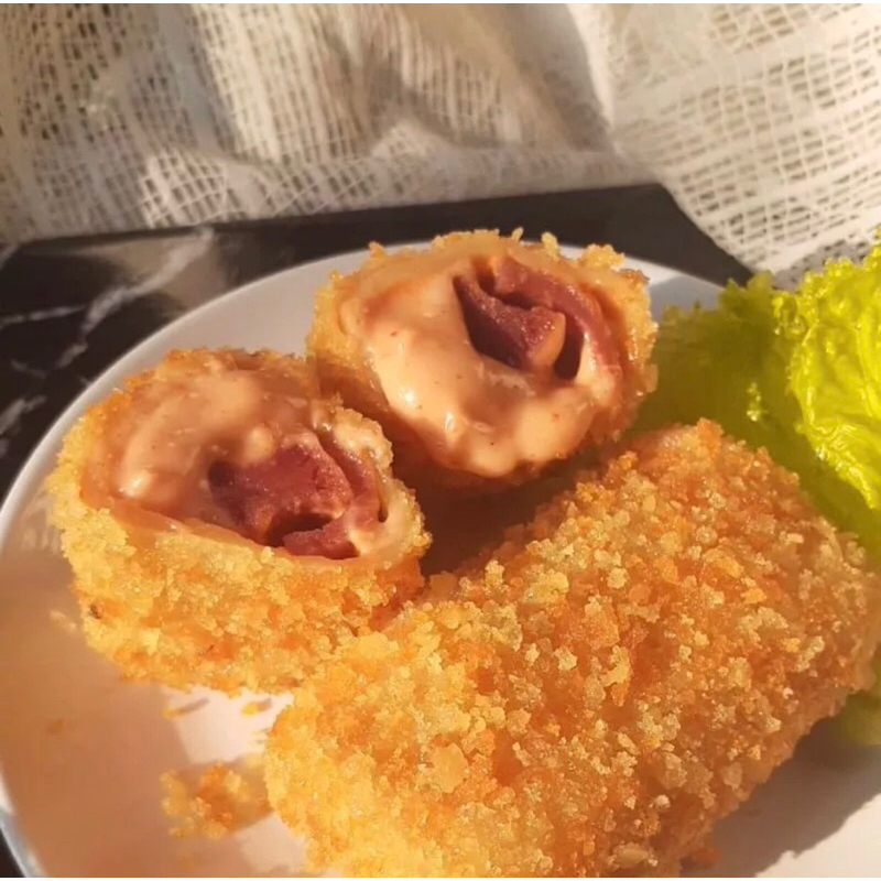 

Dapur Umi Icha Risol isi Sosis Mayo isi 5 buah