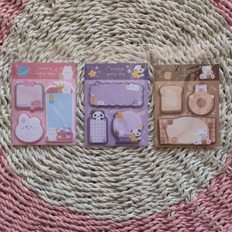

STICKY NOTE DAILY MOTIF KARTUN EE122