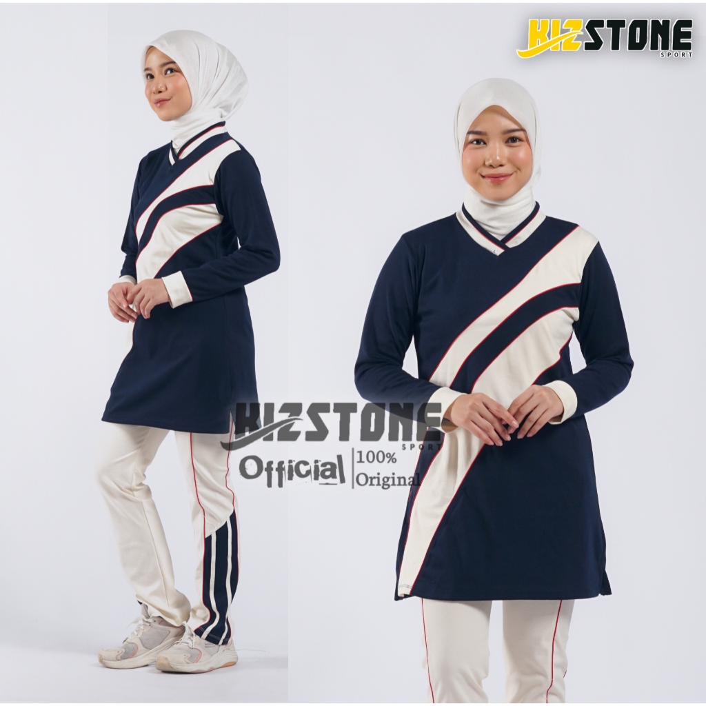 Promo Baju Olahraga Syar'I Baju Senam Muslimah Set Baju Senam Wanita