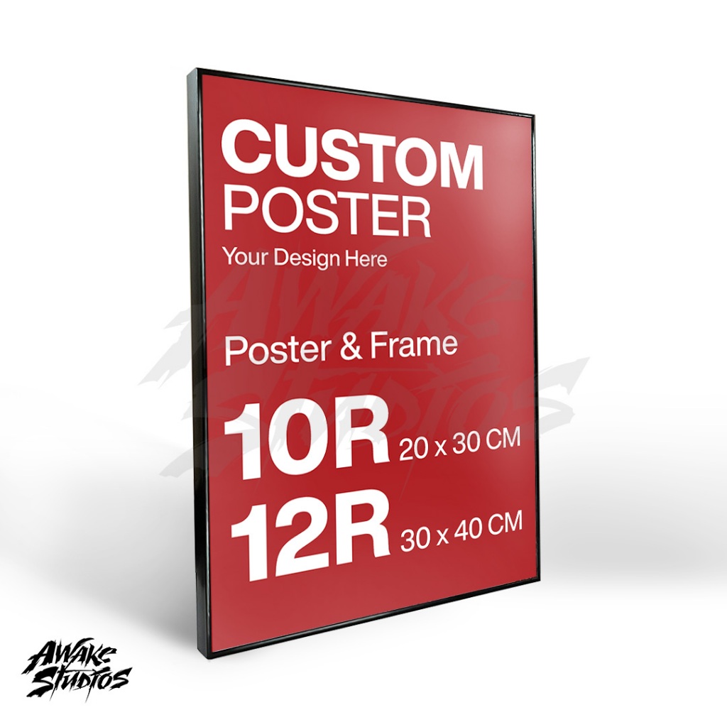 Custom Poster Frame 12R / 10 R - Frameblock
