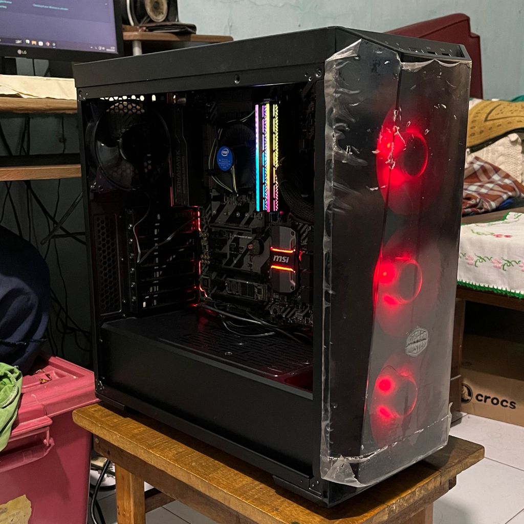 PC Gaming Rakitan Intel Core i7 7700K RAM 16GB SSD 120GB