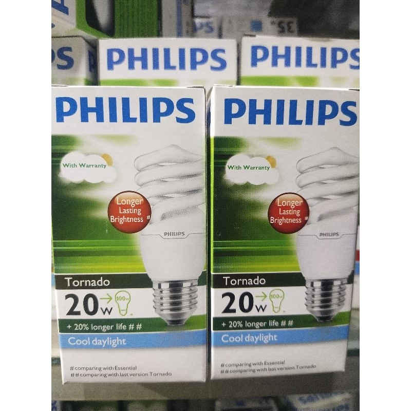 Lampu philips tornado 20 watt