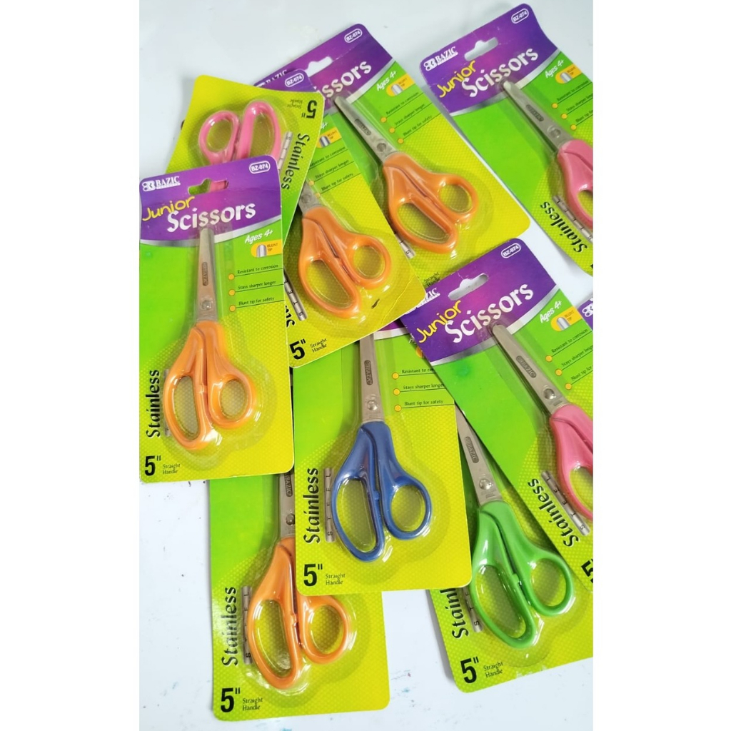 

Bazic Junior Scissors Stainless Steel Handle 5
