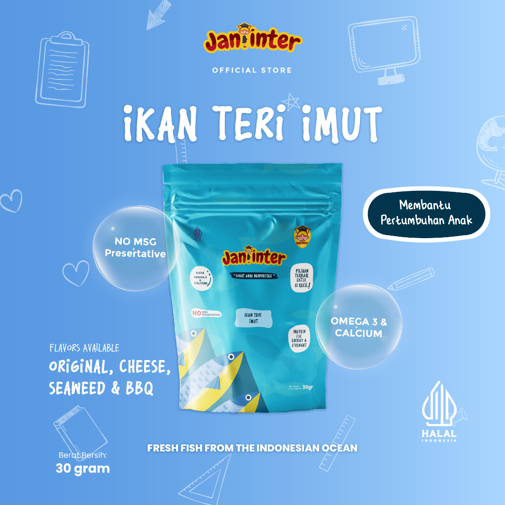 

JanPinter - Ikan Teri Imut 30gr
