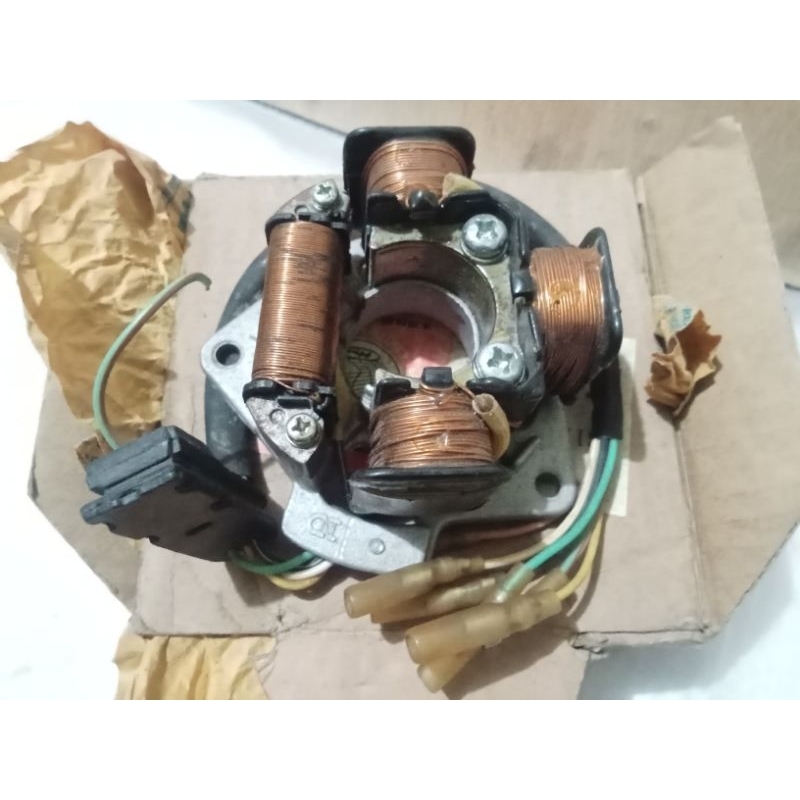 Spull Spul Komplit Stator Assy Honda GL Pro Max Ori Honda Made In Japan 31120-KC6-004
