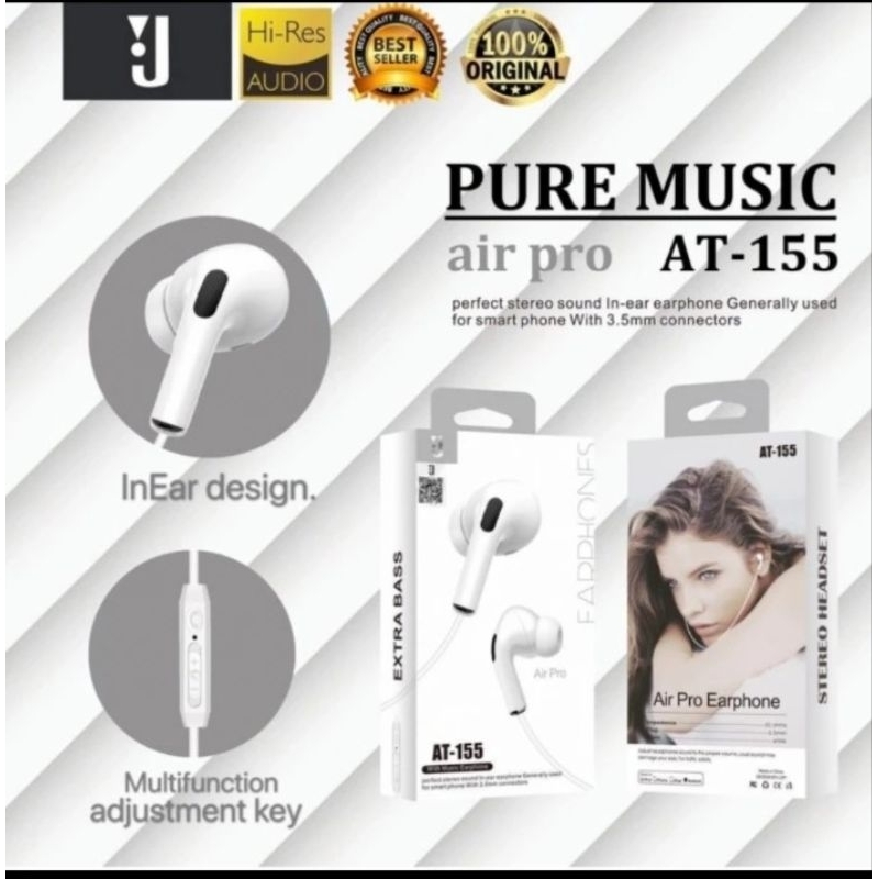 HANDSFREE HEADSET J AT -155