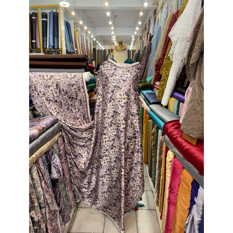 Kain Armani Printing Premium 100% Harga Grosiran