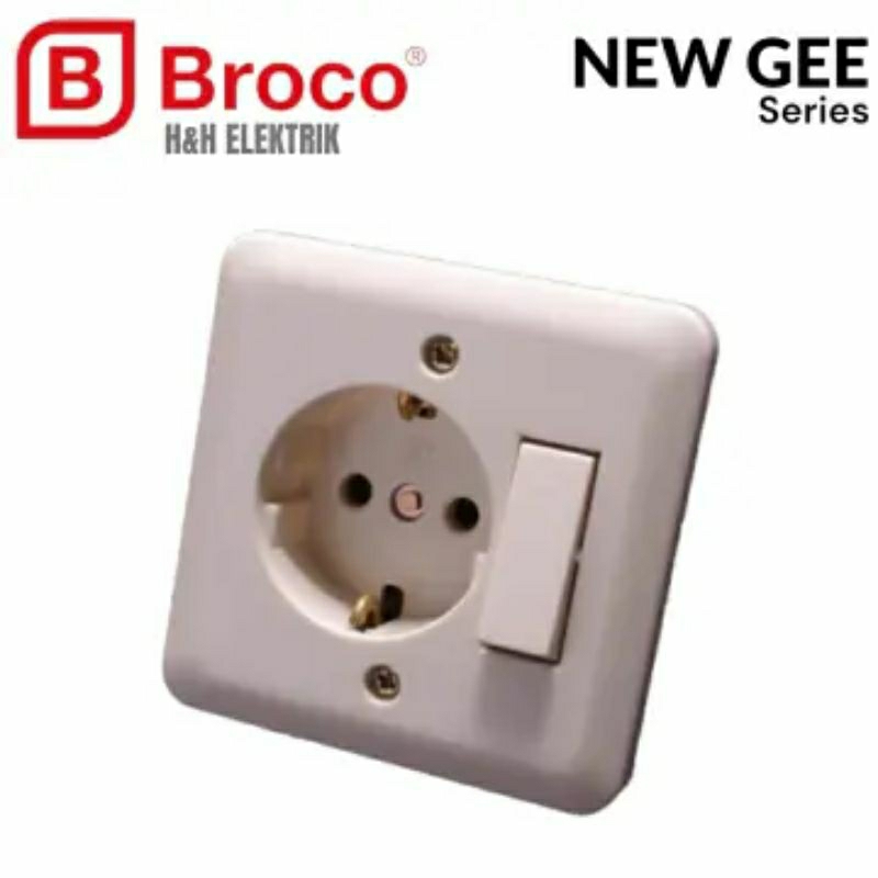 Saklar Engkel Plus Stop Kontak IB Arde Broco Asli Berkualitas