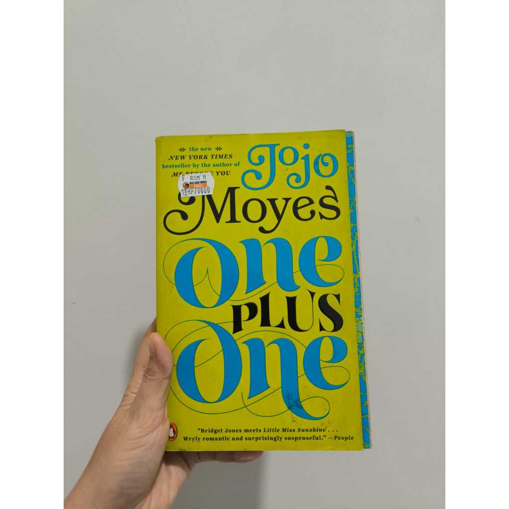 Novel import English Version Jojo Moyes One Plus One Preloved