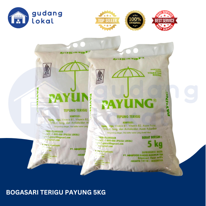 

Bogasari Terigu Payung 5kg