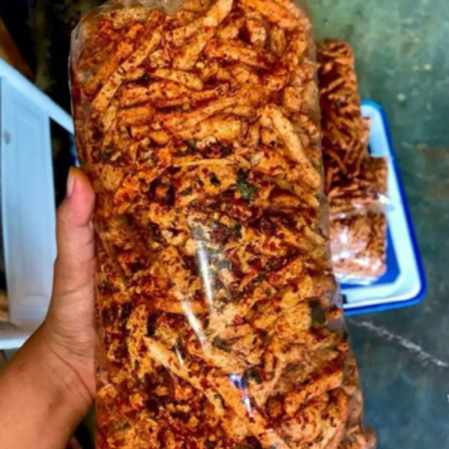 

stick baso goreng pedas daun jeruk 1kg