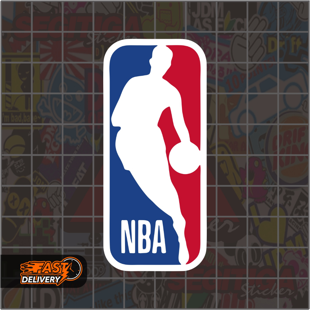 

Sticker NBA LOGO Ukuran 9x4 Cm
