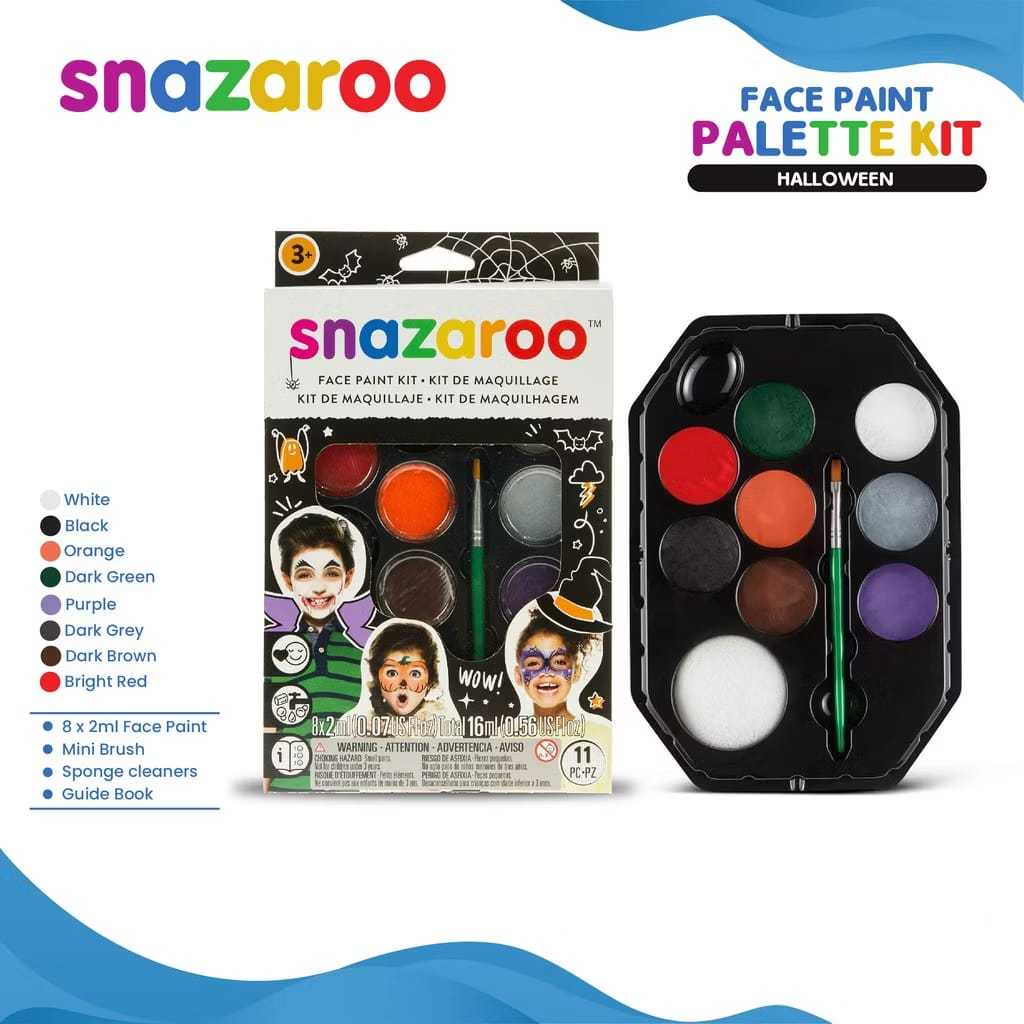 

Gramedia Tunjungan : Snazaroo Halloween Fp Kit
