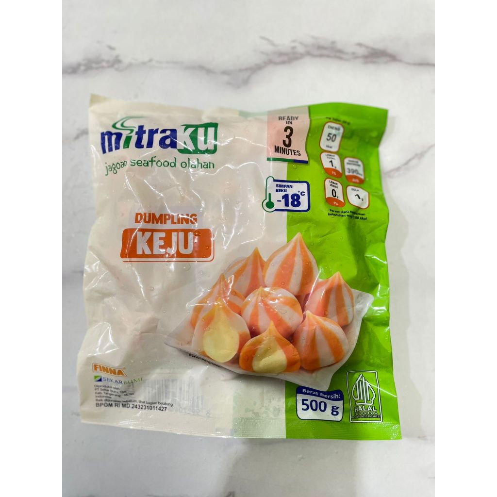 

Mitraku Dumpling Cheese 500gr
