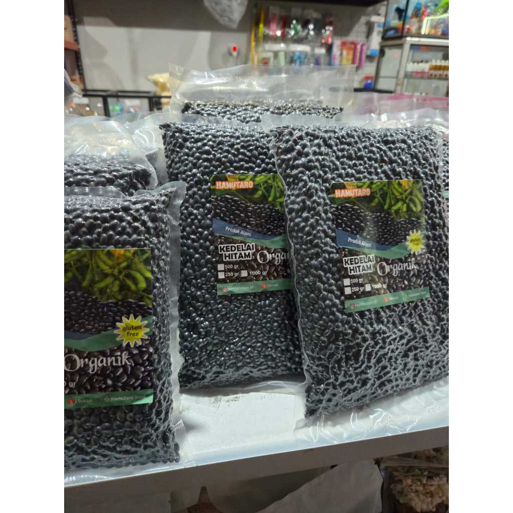 

Kacang Kedelai Hitam Organik Black Soy Bean Malika