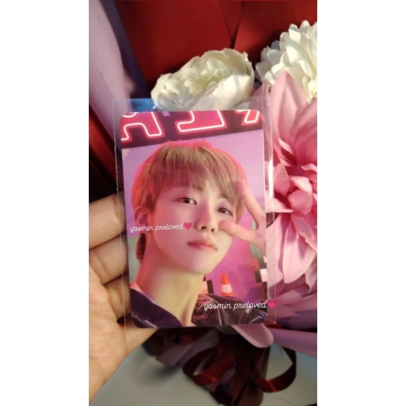 PC OFFICIAL NCT DREAM JAEMIN TRANDING CARD SET B (GLITCH MODE)