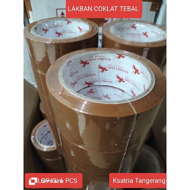 

1 SLOP 6 PCS"LAKBAN OPP COKLAT "LAKBAN TEBAL COKLAT*LAKBAN BESAR TAN #SOLASI 2IN COKLAT #LAKBAN MURAH #LAKBAN COKLAT TEBAL OPP 45 MICRON #
