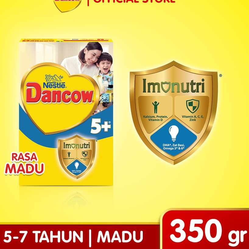 

DANCOW 5+ Madu Susu Anak 5-12 Tahun Box 350g