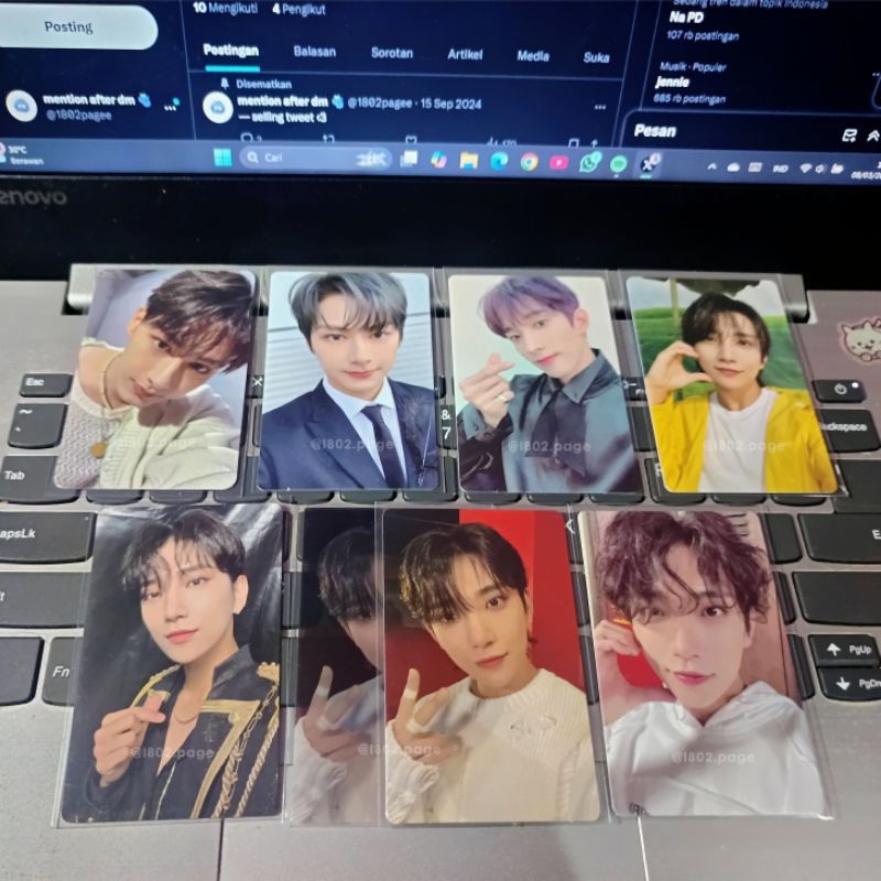 Photocard Official pc ofc Seventeen Jun, Joshua, Dokyeom | Seventeenth Heaven carver fts fml an ode 