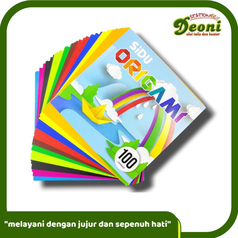 

SIDU Kertas Lipat 033 Origami 12x12cm 100 Lembar