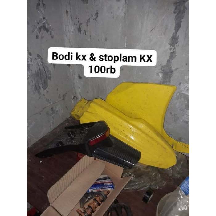 Stoplamp KLX,Papan nomer & Spakboard KLX