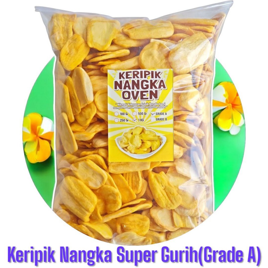 

KERIPIK NANGKA OVEN | GRADE A dan B | TERMURAH di Shopee