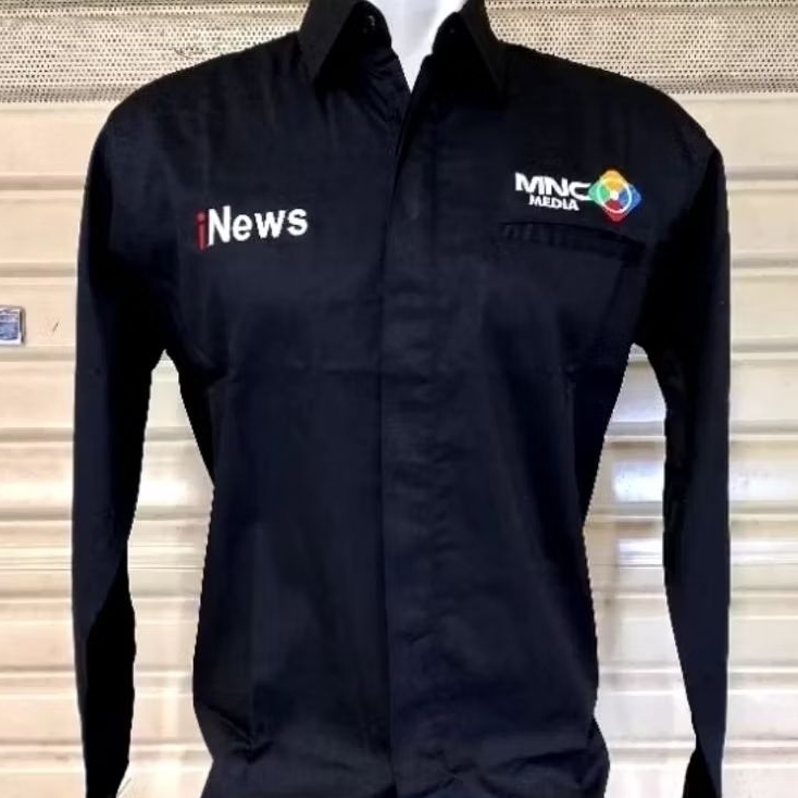 kantong 1 kemeja inews tv baju inews seragam inews Pdh inews kemeja kerja inews baju kerja inews ser