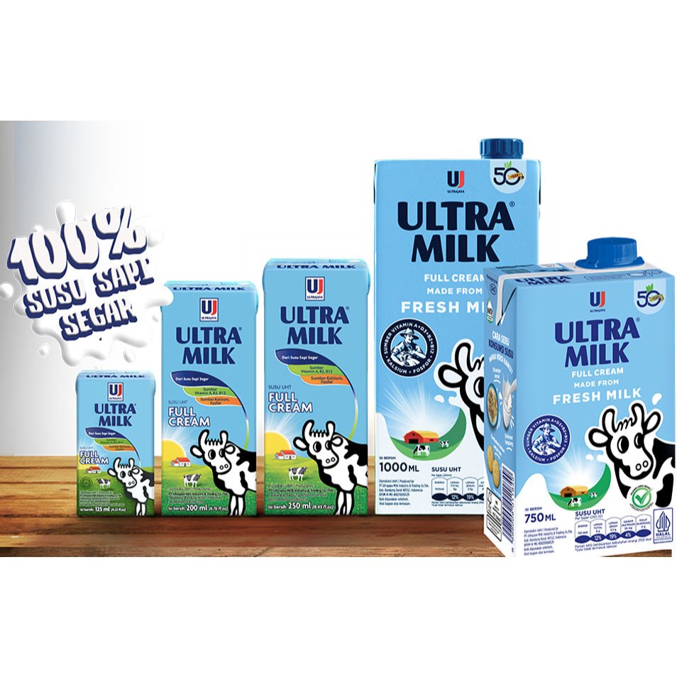 

Jual Grosir Susu Ultra 200ml Full Cream | , Harga Terbaik, Stok Melimpah & Kirim Cepat