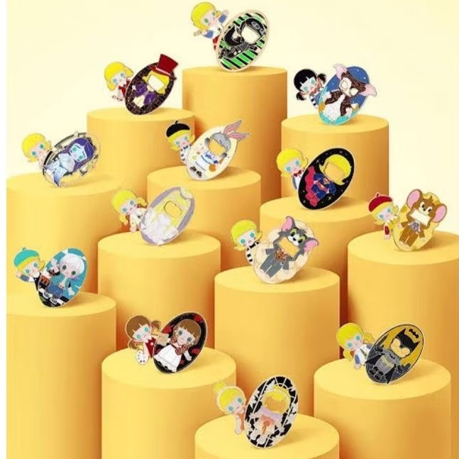 POP MART Molly Imaginary Wandering Series Enamel Pin Badge