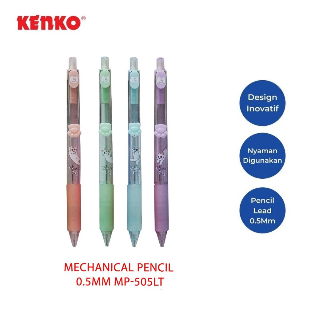 

Pensil Mekanik Kenko MP-505LT 0.5mm ( Mechanical Pencil )