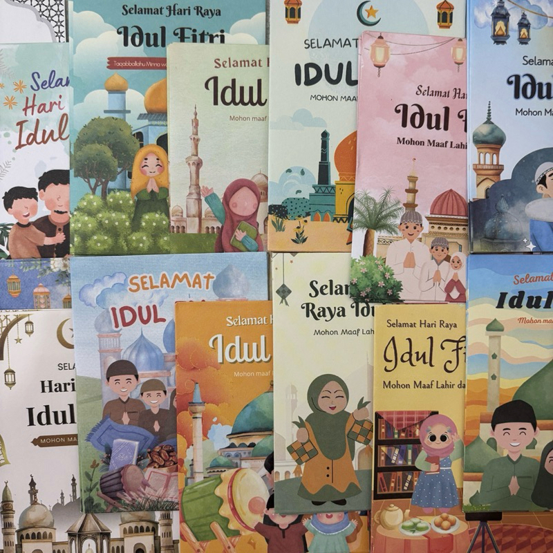 

Amplop Lebaran Kecil Ukuran 7 x 10 cm (Uang dilipat, isi -+50 lembar)