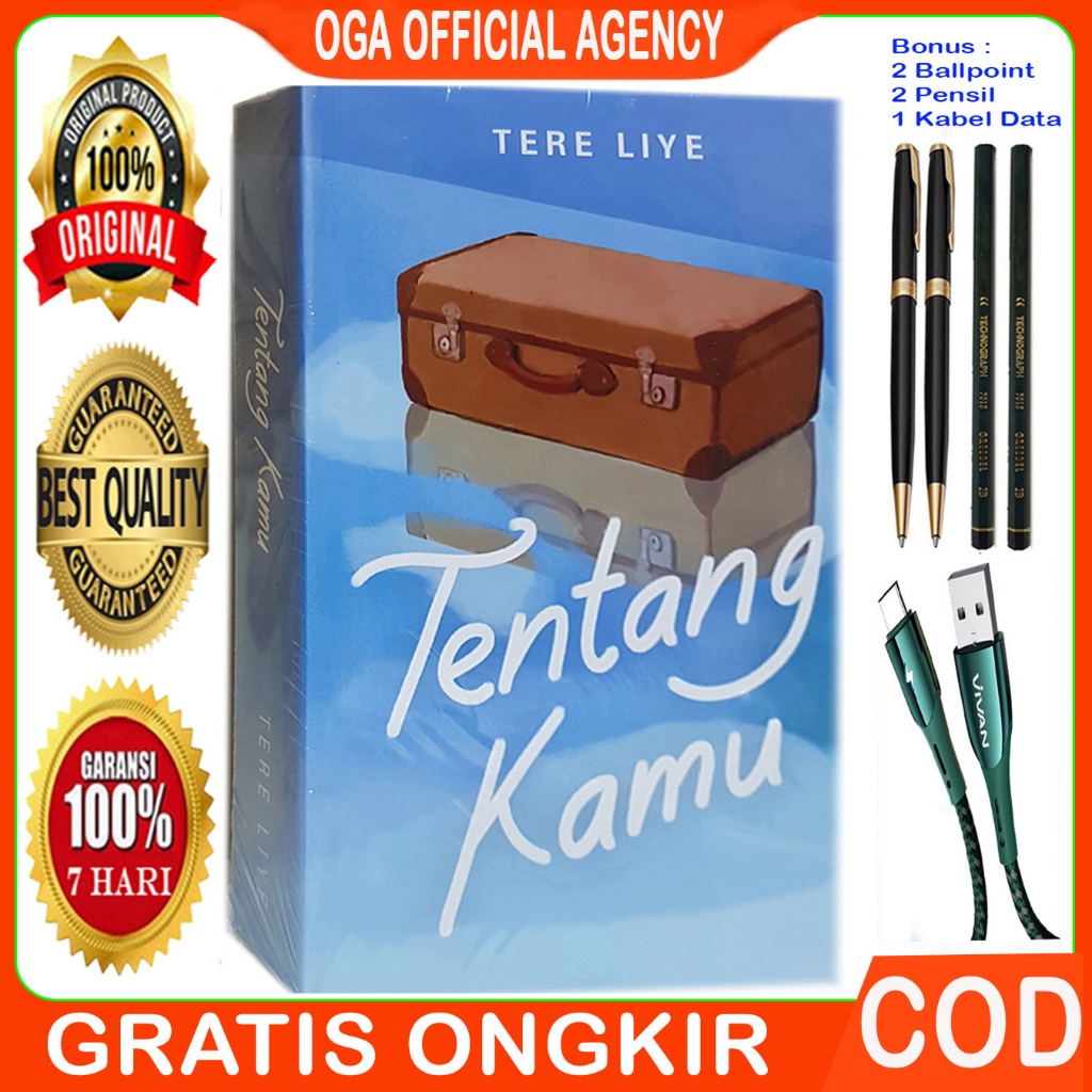 Buku Novel Tentang Kamu - Tere Liye - Original & Segel