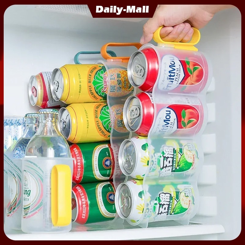 Tempat Minuman Kaleng Organizer Minuman Kulkas Rak Minuman Kaleng