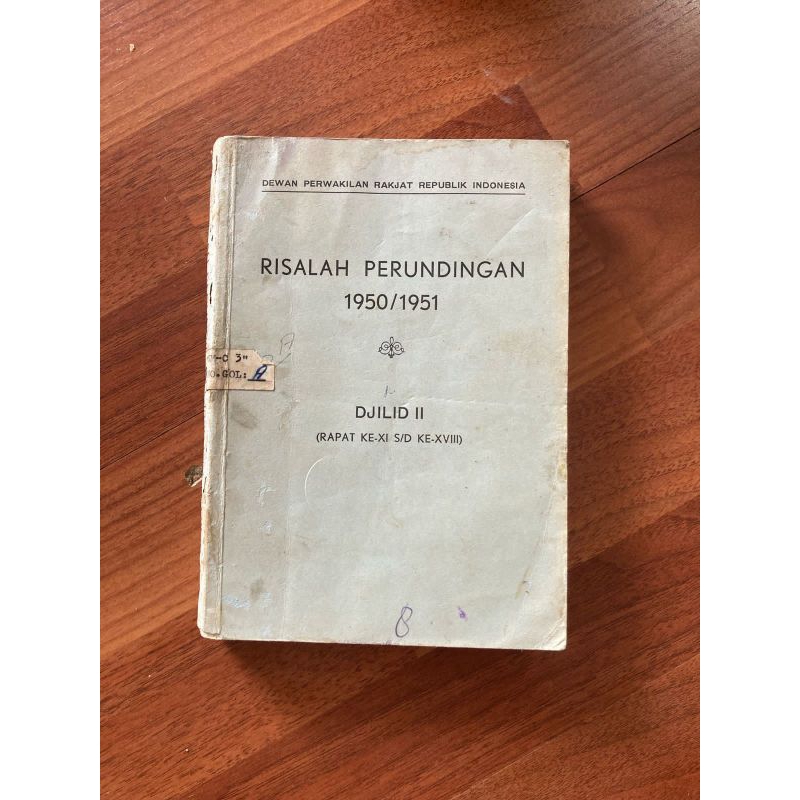 RISALAH PERUNDINGAN 1950/1951 jilid 2