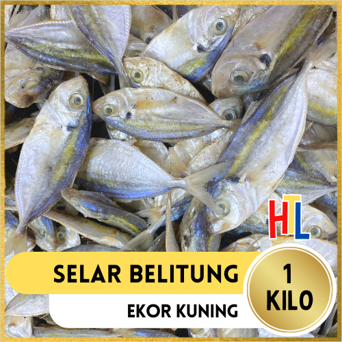 

Ikan Asin Selar Belitung | Selar Ekor Kuning 1Kg