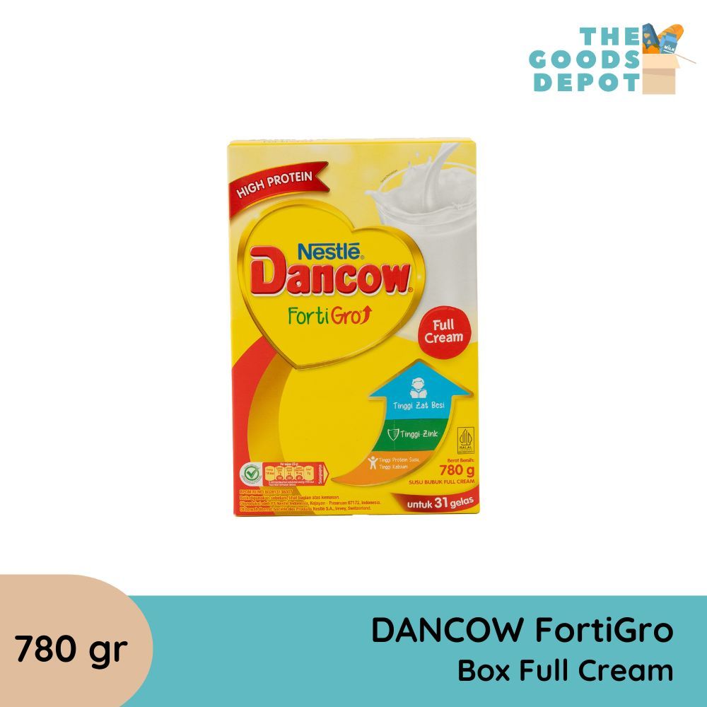 

Dancow FortiGro Full Cream Box 780 g | 6 - 12 tahun