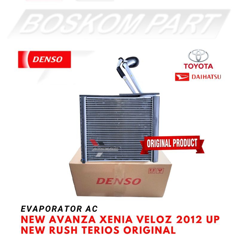 Evap AC Evaporator Ac New Avanza Xenia Veloz 2012 up New Terios Rush 2016 up Denso Original
