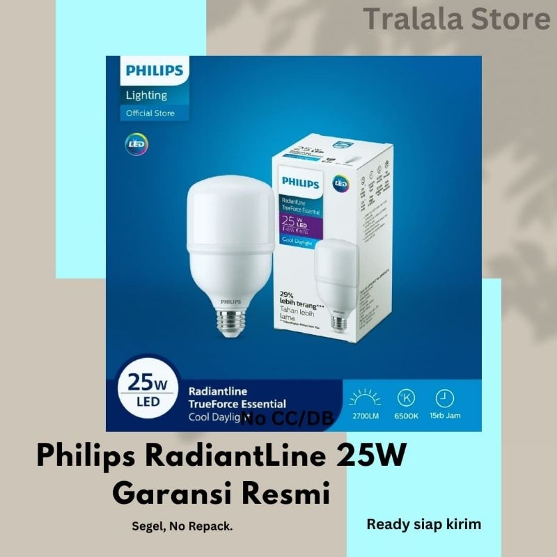 Philips RadiantLine TrueForce Essential 25W LED Putih 25Watt 25 Watt