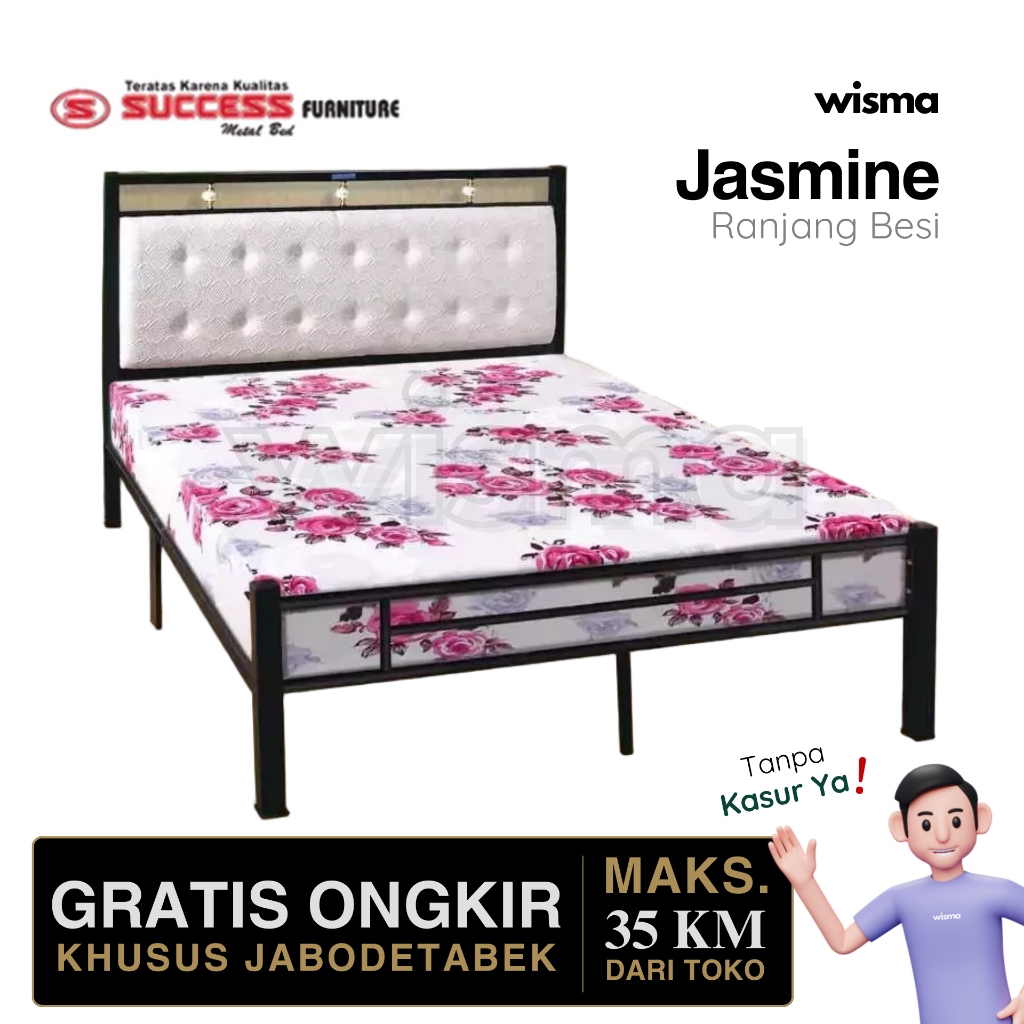 SUCCESS Ranjang Besi Jasmine