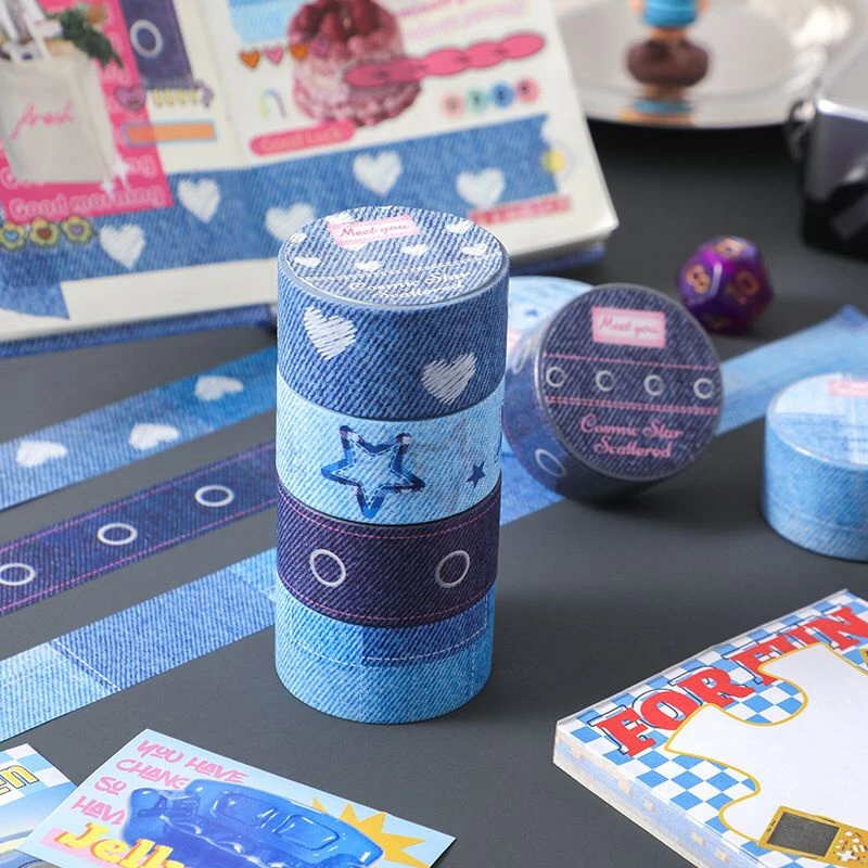 

[yaestage] 1Rolls WASHI TAPE MEET YOU Sticker Planner