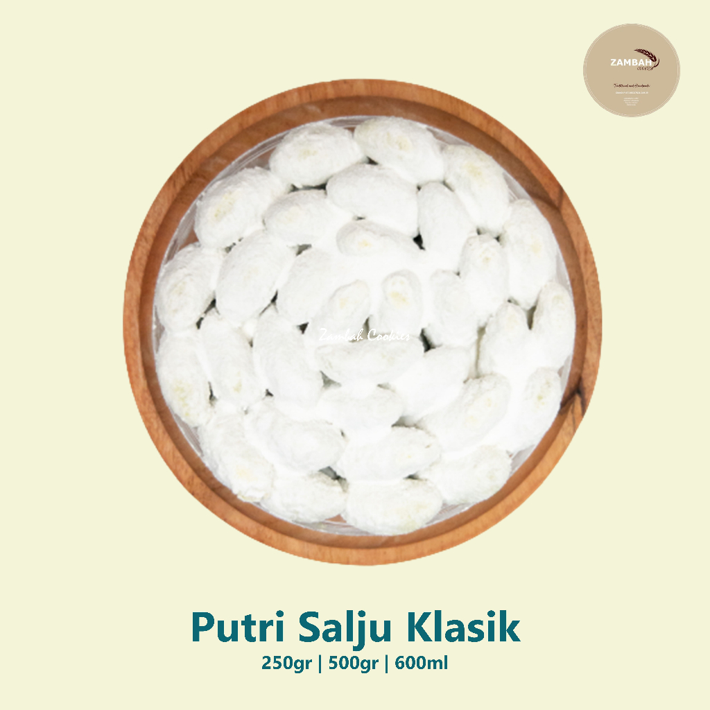 

Kue Kering Putri Salju Klasik