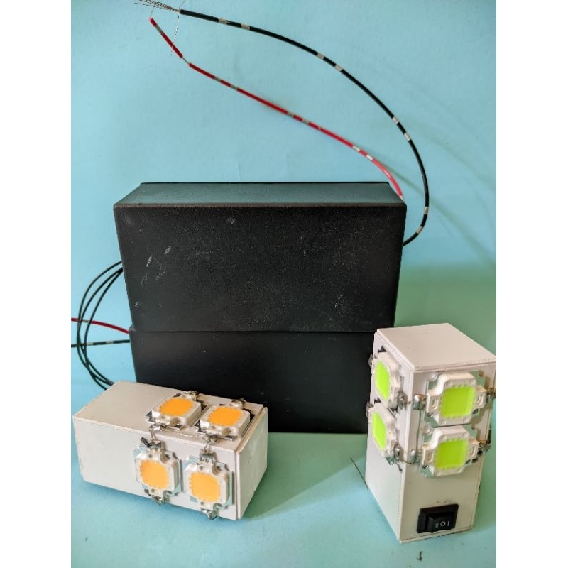Lampu Rotari Seri R 2 mode kedip 8 Led Hpl 12/24 Volt