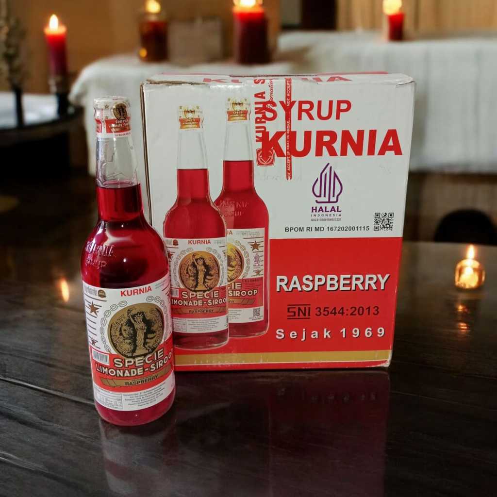 

Sirup Kurnia Raspberry 600 Ml Sirup Asli Medan