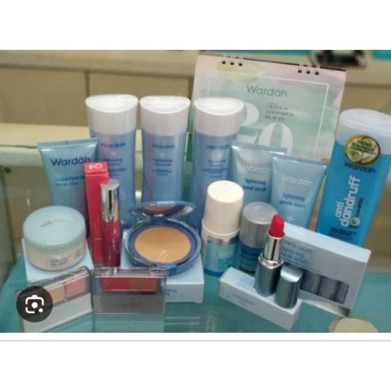 Wardah kosmetik paket lengkap Wardah kosmetik seserahan
