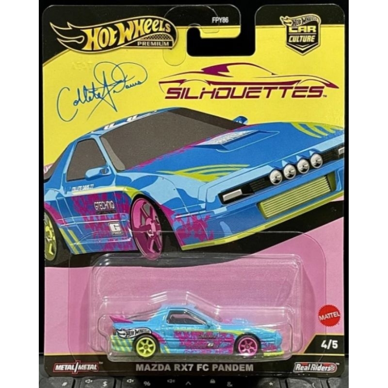 Hot Wheels Premium Mazda Rx7 FC Pandem Silhouettes  | Hotwheels Mazda Rx7 Silhouettes | Hotwheels Ma