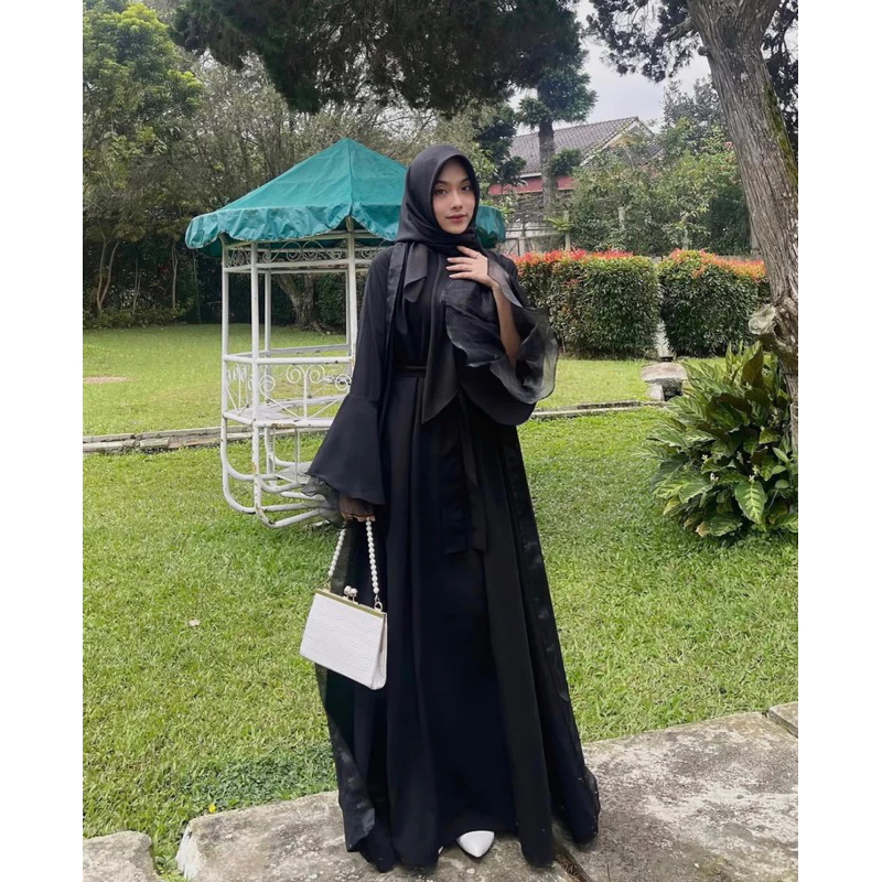 ABAYA | ABAYA DUBAI | ABAYA ARABIC | ARUMI ABAYA ELEGANT SIMPEL KEKINIAN MODERN  | ABAYA LEBARAN
