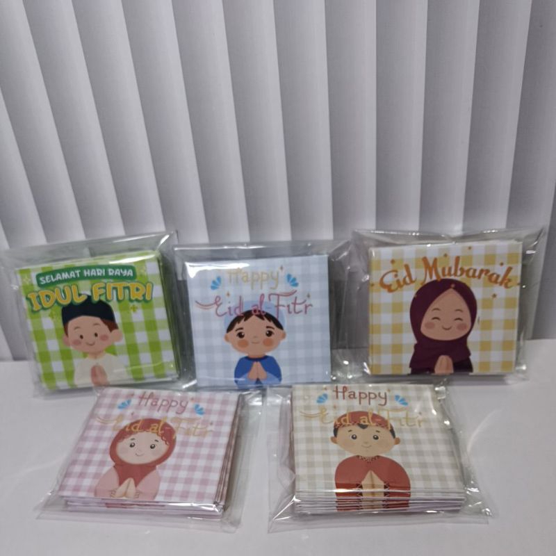 

amplop lebaran unik bentuk dompet tanpa lem 10pcs